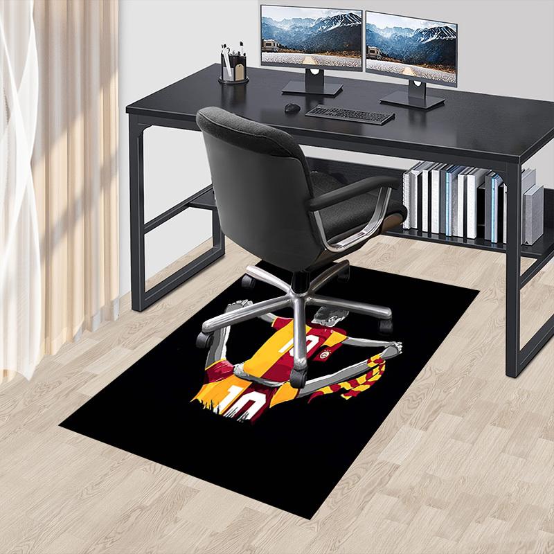 1PC Footballer, Scarf Extra Large Non-Slip Floor carpet, Office, family, bedroom, Studio - Large Area Rug Indoor Rugs, Vibrant Colors-A280