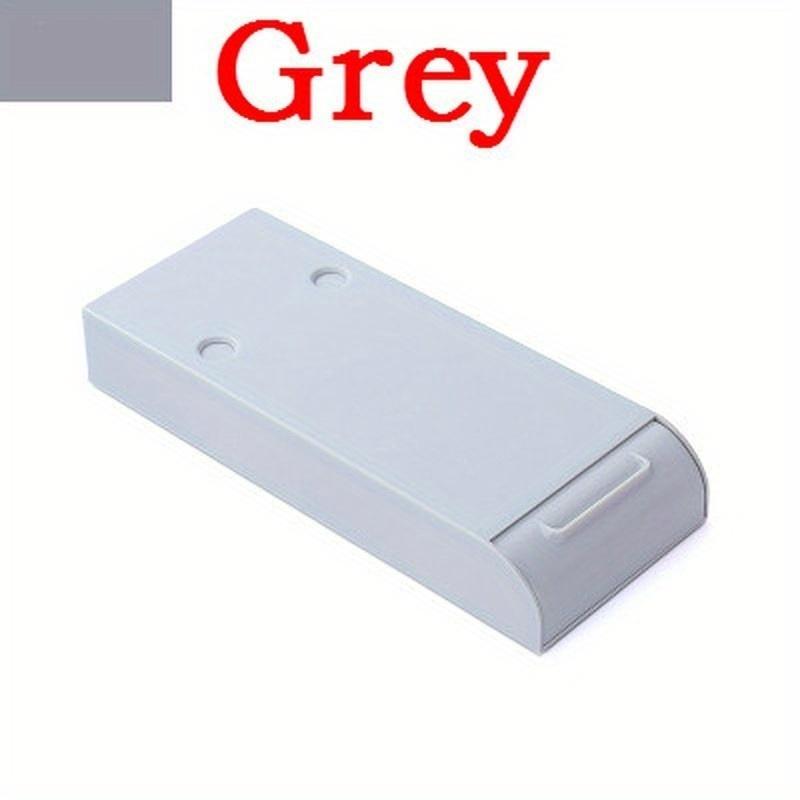 

Творческий ящик для хранения кухонных гаджетов в виде пасты, органайзер для хранения под столом, стеллаж для хранения посуды, держатель для ручек серый