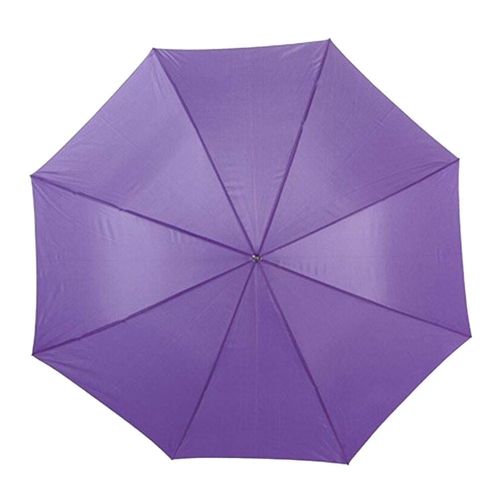 L-Merch Wooden Handle Automatic Stick Umbrella