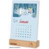 Ny Japan Kalender 2026 Kalender Mumin Träbas Skrivbordskalender Nk4330