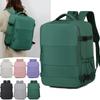 Large Capacity Laptop Backpack Business Commute Students Travel Daily Use Waterproof Nylon Dual Shoulder Bag