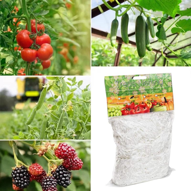 Plants Climbing Net Garden Heavy-Duty Plant Support Stand For Flowers Vegetable Orchard Cucumber Vine Netting Garden Supplies