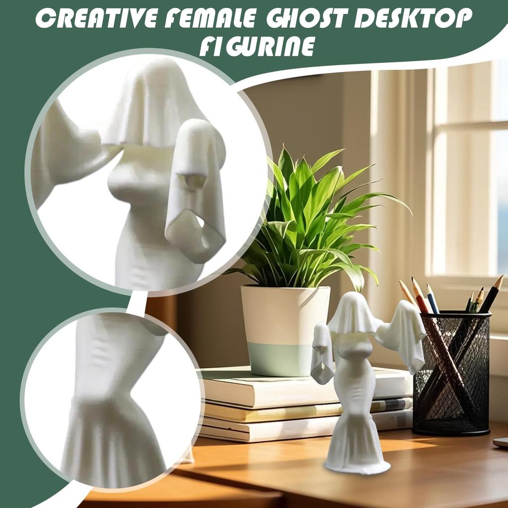 Creative female ghost Figurines Collectible Figurines Female Ghost desktop Ghost Girl Figure ornament Beautiful Girl Anime Figur