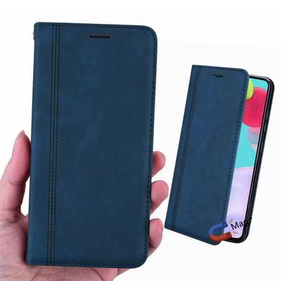 Luxus Leder Flip Wallet Case Für Samsung Galaxy A33 A23 A15 A25 A16 A32 A52 A54 A34 A13 A53 5G A17 A55 A26 A36 A56 A14 A35 S25 Buch Öffnen Linke Klappe