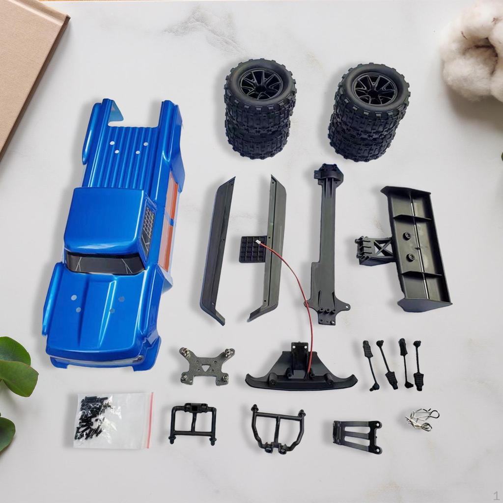 Remotes Control Car Body Accessories Replacement Rear Shock Mount Spare Parts for 1:12 RC Truck DIY