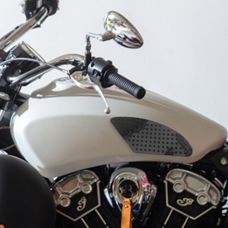 Motorcycle Tank Side Protector 2pcs Anti-Slip Protector Motorcycle Side Pad Knee Grip Decal Motorbike Decals Self-Adhesive For