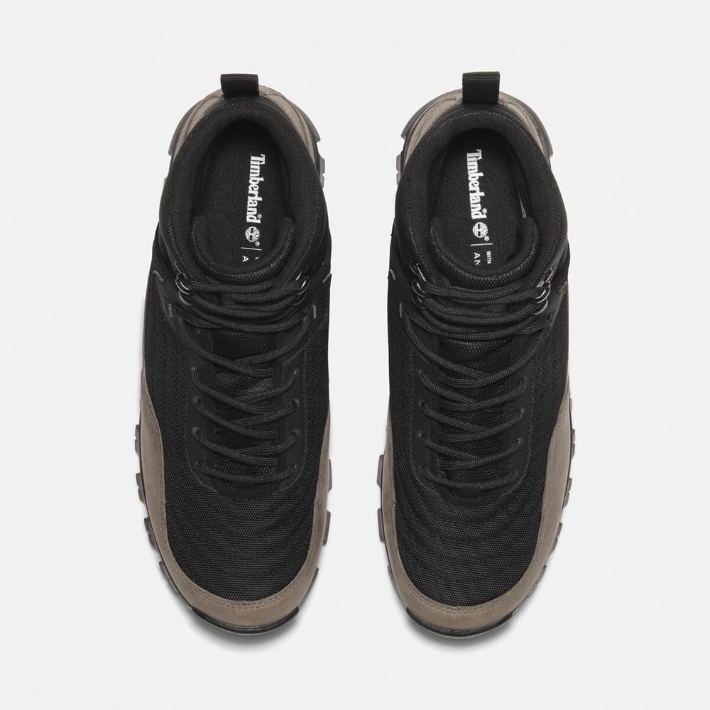 Timberland Mount Madsen Mid Waterproof Hiking Black Medium Size TB0A6CH5EJT1 Boots, Men's, Mesh, Grey, 12.0/30.0cm,