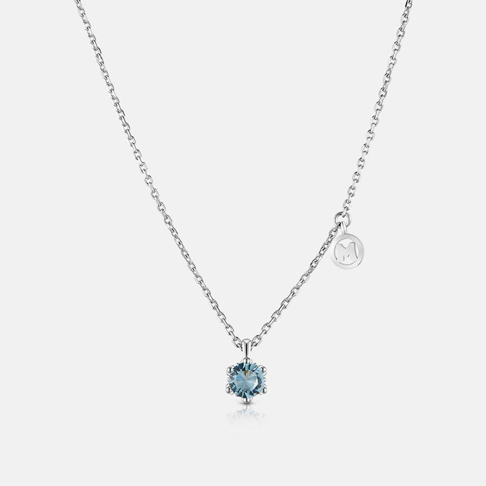 Rene Silver White Necklace A211Sn9113Wpe