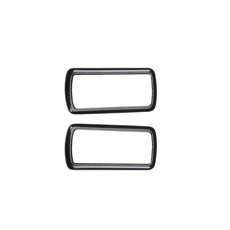 For Toyota RAV4 2006-2012 Carbon Fiber Rear Door Trunk Handle Lock Frame Trim