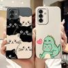 For Samsung Galaxy A56 5G Case A16 A26 A36 Cute Cat Dinosaur Candy Phone Case For Samsung A56 A 16 26 Galaxy A36 Soft Cover Bags