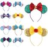 Blingy Minnie Mouse Headbands With Sparkling Glitter For Girls