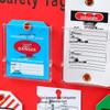 Industrial Lockout Tagout Safety Sign & Tag Management Station