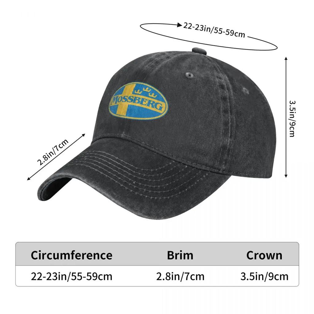 Mossberg Guns Weapon Unisex Baseball Cap Distressed Washed Caps Hat Retro Outdoor Summer Adjustable Headwear