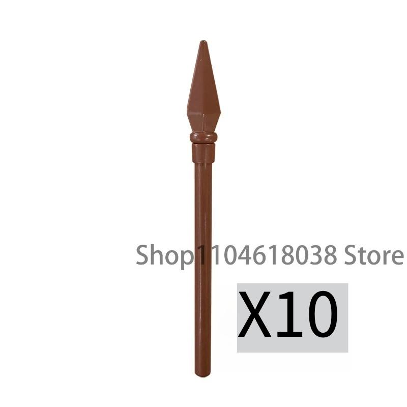 MOC Medieval Building Blocks Character Parts Model Toy Castle Knight Soldier Sword Bow Armor Shield Spear Piercing Parts Bricks