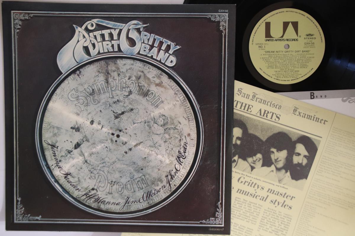 

LP Record NITTY GRITTY DIRT - Dream GXH56 UNITED ARTISTS 1980 Japan Rock Used