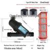 360° Rotating Sprinkler Head with 120 Mesh Filter for Greenhouse Drip Irrigation Systems