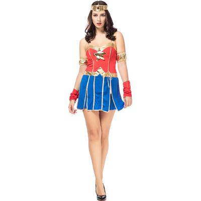 M-XXL Halloween Wonder Woman Dospělá Žena, Kostým Cosplay Cosplay Kostým, Kostým Supermana