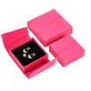 Travel Friendly Jewelry Organiser with Double Flip Lid Magnetic Closure Earring Necklace Rings Storage Case