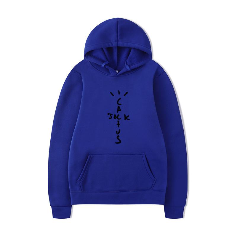 Hot Sale European and American Singer Travis Scott Casual Hooded Sweater Couple Hoodie