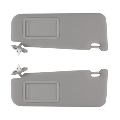 1 Pair Driver & Passenger Sun Visor W/Sunroof Gray For Toyota Camry 2012-2017