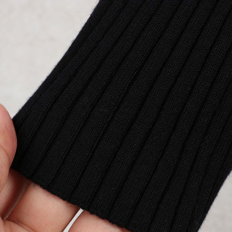 Sunshine House New Arrival Export European and American Women's Clothing Square Collar Slimming Slim Looking Elastic Knitwear Sweater Bottoming Shirt