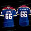Fuori Sede Briar University Maglia Graham 44 22 DI LAURENTIS 66 Tucker46 T-shirt Scollo a V Manica Corta Maglia da Hockey Genitore-Figlio