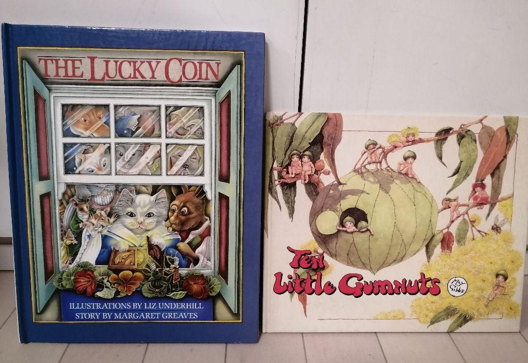 

[USED] Foreign books, picture books, 2 books, hardcover, English, reading aloud, picture book, interior