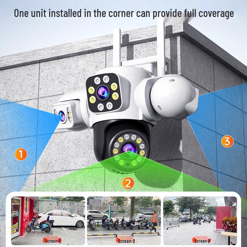 4G 360° HD Night Vision Wireless WiFi Home & Outdoor Monitoring Camera