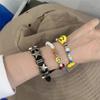 Retro Soft Leather Star Leather Bracelet Bracelet, Adjustable Rivet, Male and Female Couples Bracelet