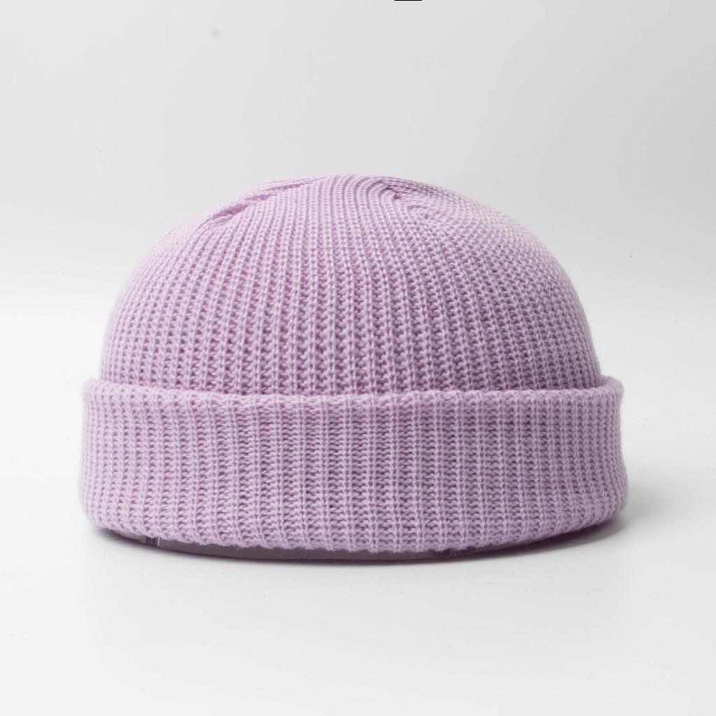 Fisherman Beanie Hats for Men Women Knit Trawler Skull Cap Watch Bonnets Spring Fall Short Stylish Plain Rolled Cuff Skullcaps