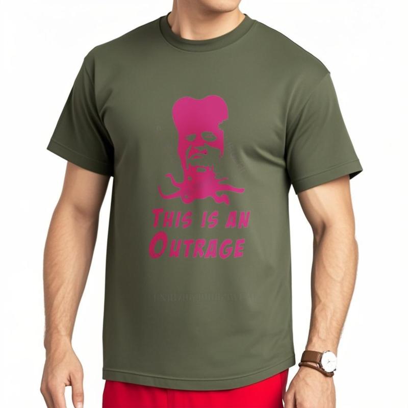 Male Shubuhzi Tshirt Loose Tops It's An Outrage Mighty Boosh Inspired T-Shirt  Cotton TONY HARRISON Unisex Casual tee-shirt