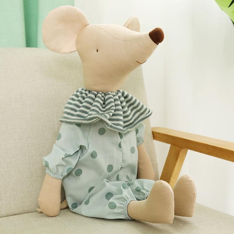 Xinlai Direct Sale Ins Dressing Couple Plush Toy Cute Belly Mouse Doll Girly Mouse Doll