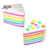 Quick Recovery Cake Toy Colorful Dot Squeeze Stress Relief Simulated Pinch Ball Focus Aid Anti-anxiety Fidget Hand Relaxation Exercise