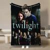 Warm Soft Classic Movie T-Twilight  Print Blanket Fluffy Children and Adults Sofa Plush Bedspread Throw Blanket for Sofa Bed
