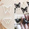 Boho Butterfly Polymer Clay Cutter Mold Spring Clay Earring Cutters for Earrings Jewelry Making Embossing Tool