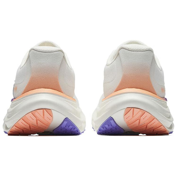 ANTA Chuang 5.0 Women Professional Cushioning Running Shoes Ivory White Purple Pink 122515508-5