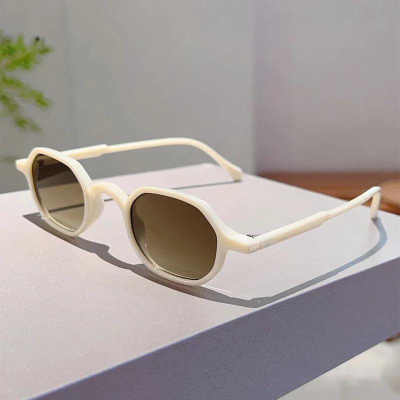 Vintage Oval Sunglasses Men Fashion Multi-Color Outdoor Shades Women Trendy Retro Korean Style Casual Sunglasses Woman