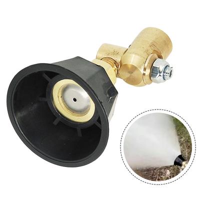 Schwarze Düse Kupfer Garten Mehrere Modi Sprinkler Kopf