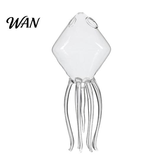 Multi-functional Glass Octopus Tentacle Wine Goblets, Jellyfish Shape Cocktail Glass, Artistic Stemware for Celebration Drinkware Wine, Cool