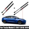 4pcs Front Rear Trunk Tailgate Lift Struts For Tesla Model 3 Boot Gas Spring Shock Support Hydraulic Rod