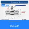 304/316 Stainless Steel Sanitary Quick Connect Ball Valve with Clamp