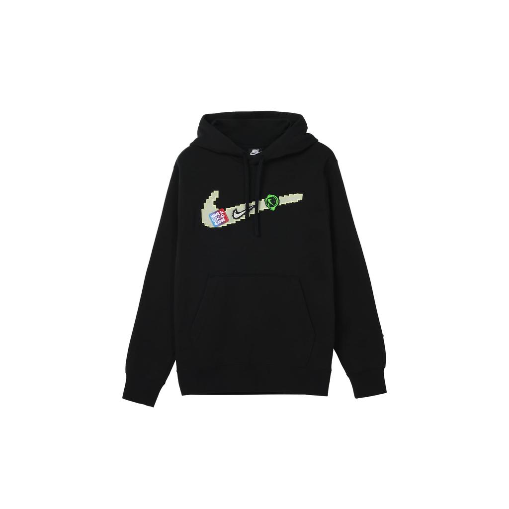 Nike Sweatshirts Men's Black Hooded Moderate Regular DC3937-010