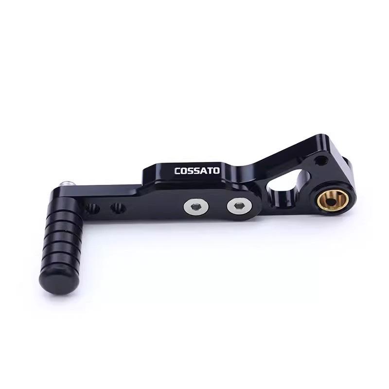 Регулируемый удлиненный рычаг переключения передач CFMOTO 650MT для модификации мотоцикла. чёрный