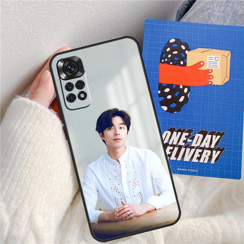 

Korean Actor Gong Yoo Funda For Xiaomi Redmi 14C 10C 12C 13C Redmi Note 13 Pro 9 10 11 12 10S 11S 12S 14 Pro Case Redmi Note 10 Pro