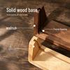 Solid Wood U-Shaped Acrylic Desktop Photo Frame