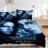 Custom Textile Harry Potter Floral Bedding 3 Piece Set HD Print Duvet Cover Pillowcases for Teens Adult Bedroom Decoration