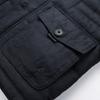 Winter Waterproof Fleece Hooded Parkas Men Solid Thick Warm Multi Pocket Safari Style Jackets Male Parka Outwear Coat Plus Size