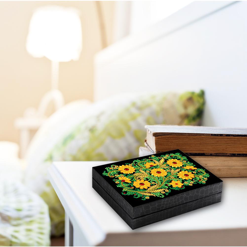 5D DIY Special Shaped Diamond Painting Jewelry Box Storage box Diamond Mosaic Embroidery Kits Christmas Container Home Decor