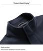 Men's Double-Layer Collar Wool Coat - Autumn/Winter European Size Business Outerwear