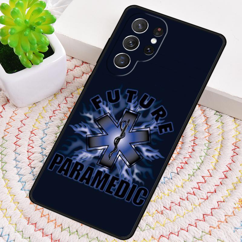 EMT EMS Medical Rescue soft Phone Case for Samsung Galaxy note 10 pro S26 Ultra S23 S24 FE S25 S21 S22 PLUS shockproof Cove